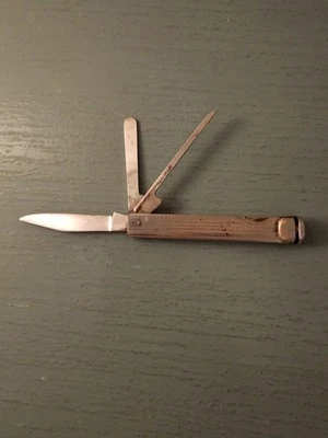 Vintage 1960's Pipe Smoker's 3 Tool Knife W/Tamping End-Very Good - Image 1 of 4