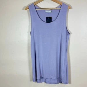 Neu mit Etikett Bryn Walker Tanktop flieder Stretch Mikromodal hergestellt in den USA UVP $ 62 Größe M - Bild 1 von 7