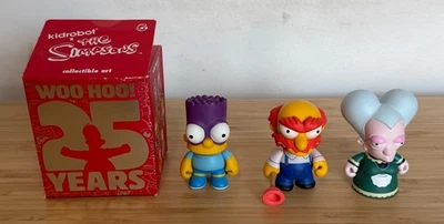 LOTE de figuras Kidrobot Simpson Series 2 y 25 Bartman Groundskeeper Willie ¡BONO! Foto 1 de 4