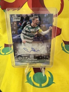 Topps 2023-24 Stadium Club Chrome Callum McGregor Autographed Card Celtic - Picture 1 of 2