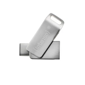 Intenso cMobile Line - Dual USB & Type C USB drive - 64GB - USB 3.1, Silver 64 G - Picture 1 of 7