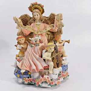 Engel Cherubim Spieluhr Everybody Loves Somebody - Bild 1 von 5