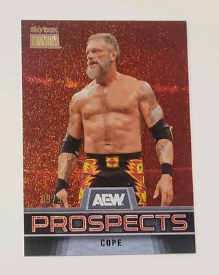 2025 Upper Deck AEW  Metal Universe  COPE (EDGE) PROSPECTS STAR RUBIES SSP /50 - Image 1 of 3