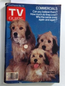 TV GUIDE 1978 December 2 8 Benji Dogs New York Metropolitan Edition - Picture 1 of 2