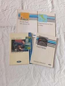 Libretto Uso e Manutenzione Ford Fiesta Terza Serie - 1992 - Foto 1 di 5