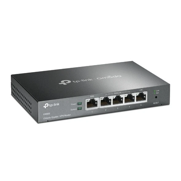 Router Gateway VPN Multi-WAN SafeStream by Omada Router TP-Link ER605 - Immagine 1 di 1