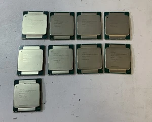 (Lot of 9) Intel Xeon E5-2690V3 12-Core 2.60GHz 30MB Cache CPU Processor "Q5E" - Picture 1 of 3