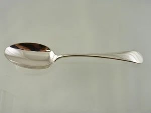 OLD ENGLISH 1920's OVAL SOUP or DESSERT SPOON BY BIRKS STERLING  - Picture 1 of 4