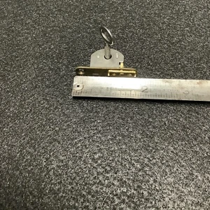 Vintage Jewelry Box Lock W/ Key   (ST6407) - Picture 1 of 2