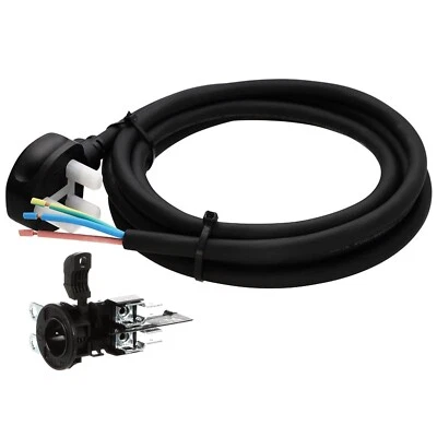 MAINS FLEX CABLE REPLACES LINCAT PL202 POWER CORD WIRE & PLUG FRYER WATER BOILER