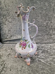 Prunkvolle Karaffe groß reichhaltig dekoriert ca. 35 cm hoch - Bild 1 von 13