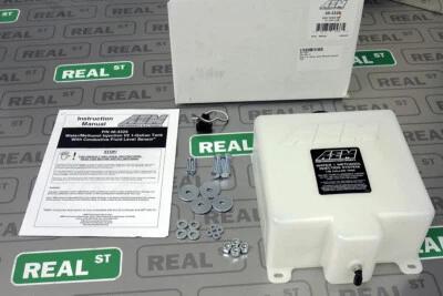 AEM V3 1 Gallon Water Methanol Injection Tank W/ low fluid level sensor 30-3325 - Image 1 of 4