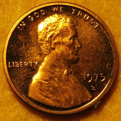 Proof 1975-s Lincoln Memorial Cent - Image 1 of 4