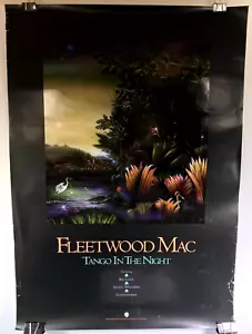 Vintage 1987 FLEETWOOD MAC Tango In The Night Promo Poster Warner Brothers - Picture 1 of 6