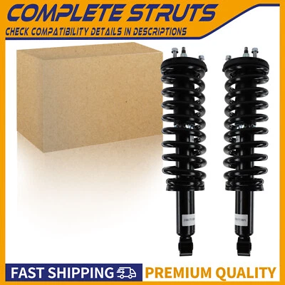 Front Complete Struts Coil Springs 2PCS 2 FOR 2001-2007 Toyota Sequoia 4.7L V8 - Image 1 of 4