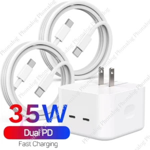 Per MacBook Air/iPad/Pro/Samsung PD USB C Adattatore Caricatore Rapido Tipo C a C Cavo - Foto 1 di 17