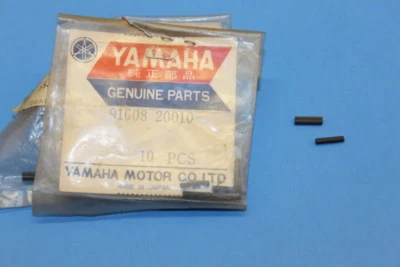 NOS Yamaha Oil Pump Spring Pins AS2 AT1 R3 YA6 YAS1 YG1 YJ1 91608-20010-00 QTY2  - Image 1 of 4