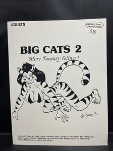 Big Cats Fantasy Feline Portfolio Vol.2 1995 Platinum Paw Production Zephery HTF - Picture 1 of 6