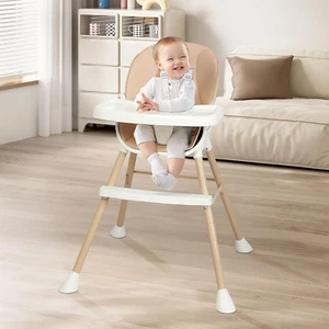 Bopeep Baby High Chair, 6-in-1 Convertible Toddler Chair, Removable Seat and ... - Picture 1 of 14