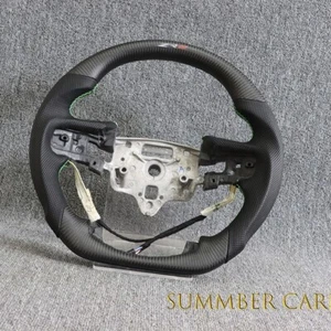 Carbon Fiber Steering Wheel Fit Silverado 1500 ZR2 W/Heated 2021-2024 - Picture 1 of 5
