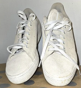 Adidas "Stan Smith" Women's Tennis Shoe Beige Suede 8.5 - Picture 1 of 5
