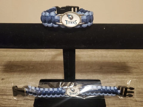 2/$15. Tennesse Titans NFL Paracord Bracelets Cover