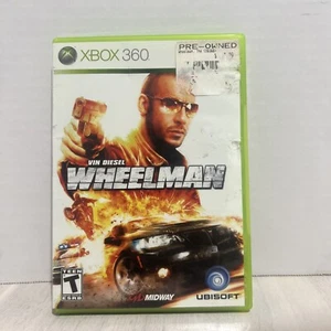 Wheelman Microsoft Xbox 360, 2009 CIB Mapa Completo Probado VIN DIÉSEL Mundo Abierto - Imagen 1 de 7
