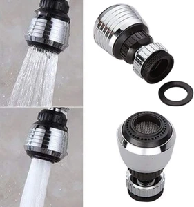 360 Rotate Swivel Water Saving Tap Aerator Diffuser Faucet Nozzle Filter Adapter - Picture 1 of 8