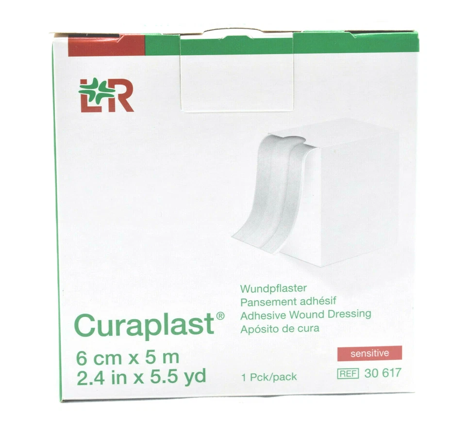 LOHMANN&RAUSCHER Curaplast sensitiv 6 cm x 5 m Wundpflaster REF 30617
