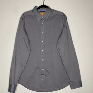 Hugo Boss Orange CliffE Button Down Dress Shirt Men's Size Large - Picture 1 of 8