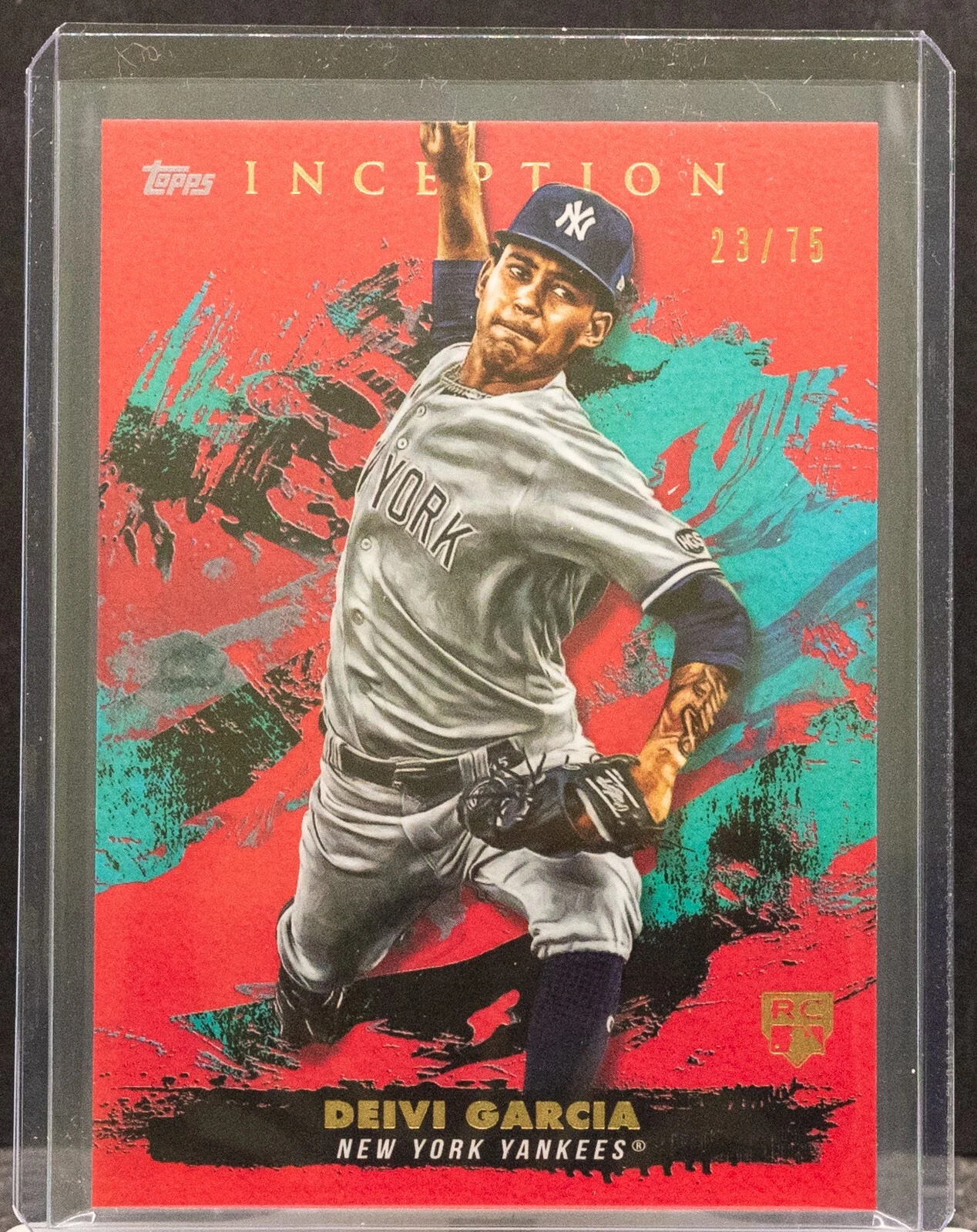 DEIVI GARCIA 2021 Topps Inception 3 Red RC Rookie 23/75