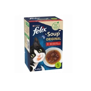 FELIX Soup Original mit Rind, Huhn, Lamm 4 x ( 6x48g) - Bild 1 von 1