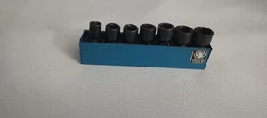 Matco Tools Metric 7 Piece 6 Point Impact 3/8" Drive Swivel Socket Set W/Tray - Picture 1 of 5
