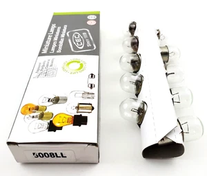 Box of 10 CEC 5008LL Miniature Lamps 12 Volt 10 Watt BA15S Base Long Life - Picture 1 of 8