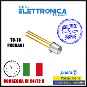 2N2646 2N 2646 Transistor UJT Silicon PN 50 V 0.05A 0.3 W TO-98 case pack X1 NOS - Foto 1 di 1