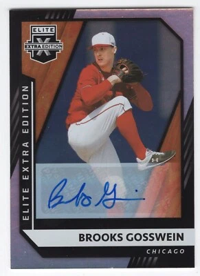 BROOKS GOSSWEIN 2021 Elite Extra Edition AUTO Autograph #124 White Sox - Image 1 of 2