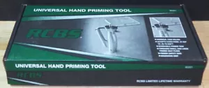 Herramienta de cebado manual universal RCBS-(90201)-NUEVA DE FÁBRICA-en caja negra/verde - Imagen 1 de 3