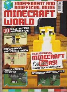 MINECRAFT WORLD MAGAZINE #11 2016, INDEPENDENT& UNOFFICIAL GUIDE. - Picture 1 of 1