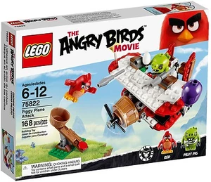 LEGO Angry Birds - 75822 Piggy Plane Attack - nuovo & IMBALLO ORIGINALE - Foto 1 di 1