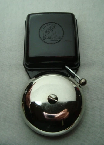 GROTHE COLONIA vintage bakelite door bell made in Germany working excellent NEW Cover