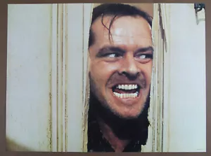 jumbo lobby card US film THE SHINING Stanley Kubrick Jack Nicholson S.Duvall #1 - Foto 1 di 1