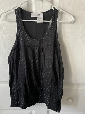 Camiseta sin mangas negra brillante talla grande sin límites NUEVA Foto 1 de 3