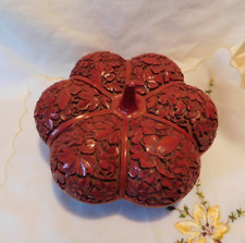 New listing
		Chinese Cinnabar Handmade Lacquer Jewelry Red Estate Box