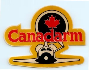 Transbordador espacial Canadarm Label de colección - Imagen 1 de 2