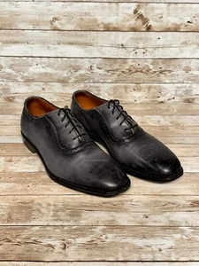 Oxford Allen Edmonds Cornwallis de cuero para hombre 7,5 D negro/gris descontinuado - Imagen 1 de 12