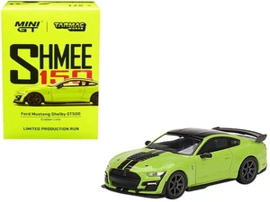 1/64 Ford Mustang Shelby Gt500 Green Shmee150 Model TSM &Tarmac Works MGT00271 - Picture 1 of 2