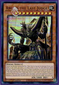 Yugioh! Anubis der letzte Richter MZTM-DE003 (UR) 1. Auflage - Bild 1 von 1