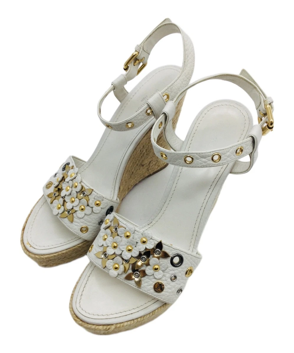 Louis Vuitton White Sandals for Women for sale - eBay