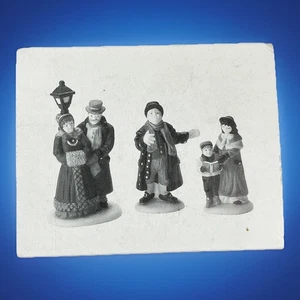 Department 56 Dickens Heritage Village "TOWN SQUARE CAROLERS" #5832-7 NEU Vintage - Bild 1 von 15