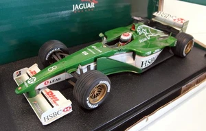 Hotwheels 1/18 Scale - 26742 Jaguar R1 F1 Johnny Herbert #8 - Picture 1 of 5